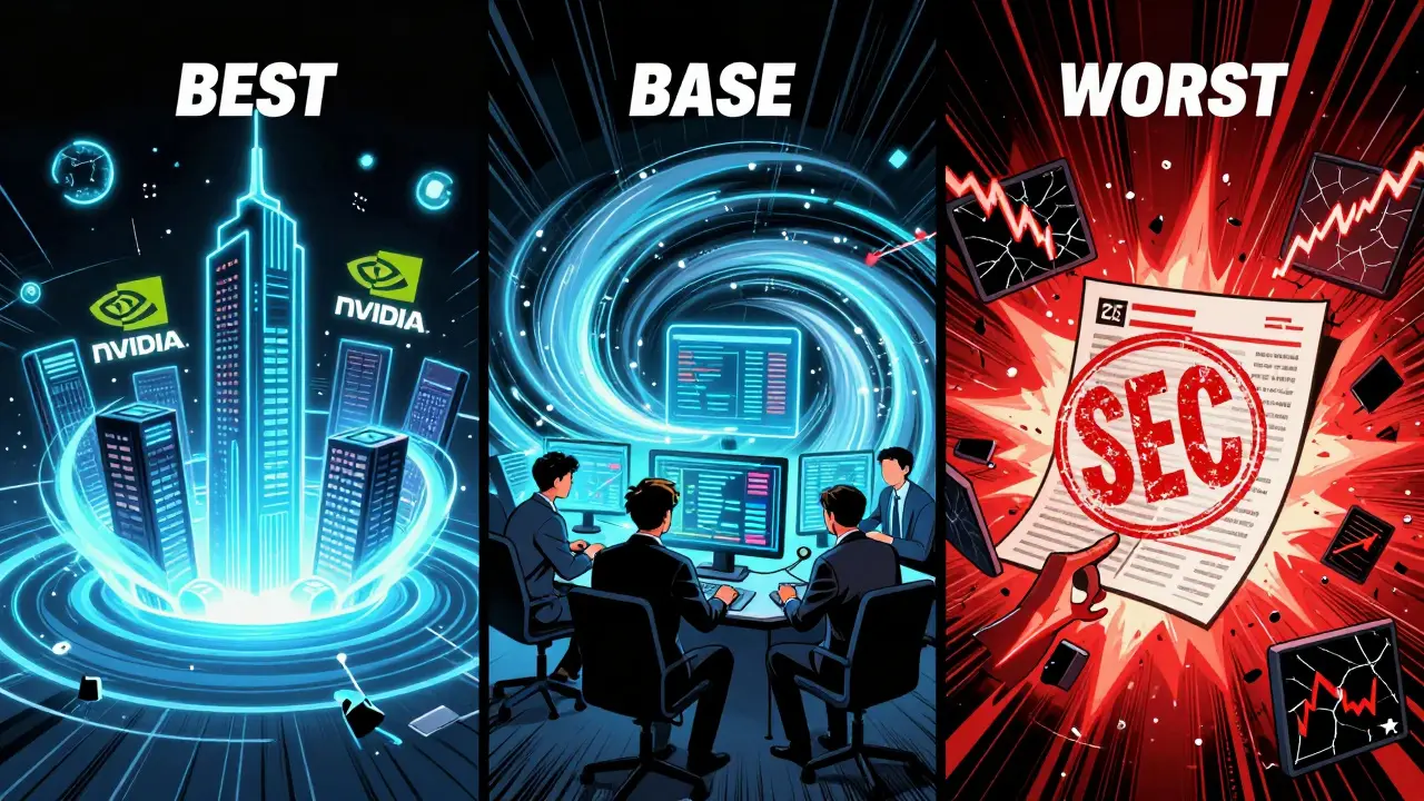 Scenario Modeling for Generative AI Investments: Best, Base, and Worst Cases