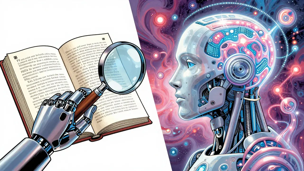 DC Comics style image of a hybrid system merging robotic precision with neural fluidity