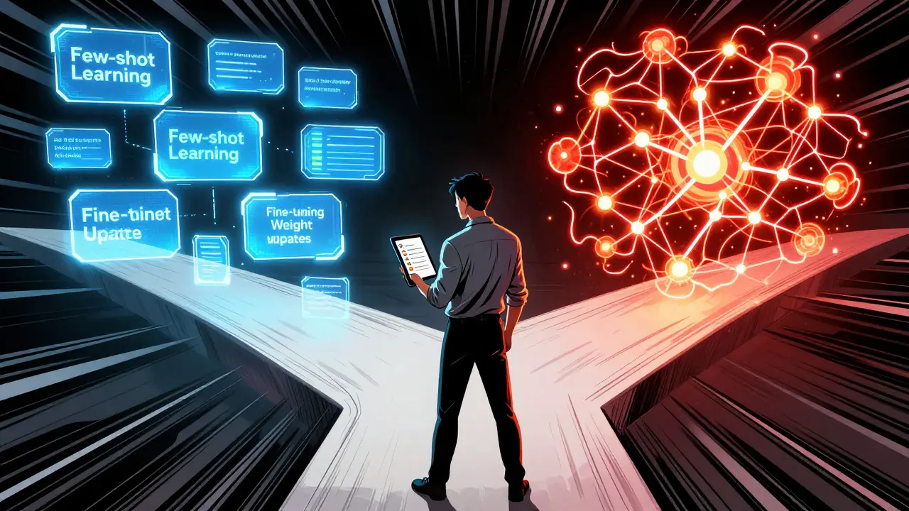 Few-Shot vs Fine-Tuned Generative AI: Decision Guide for Product Teams