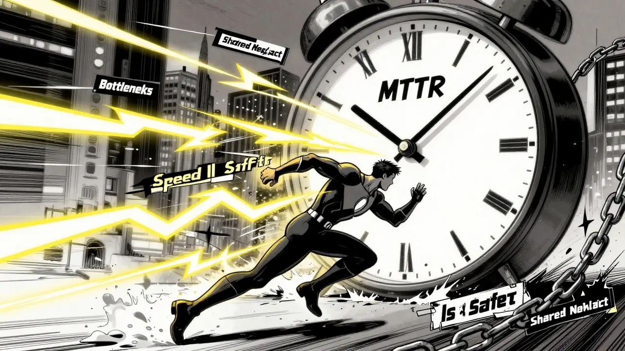 Hero racing against a clock to resolve governance issues quickly.