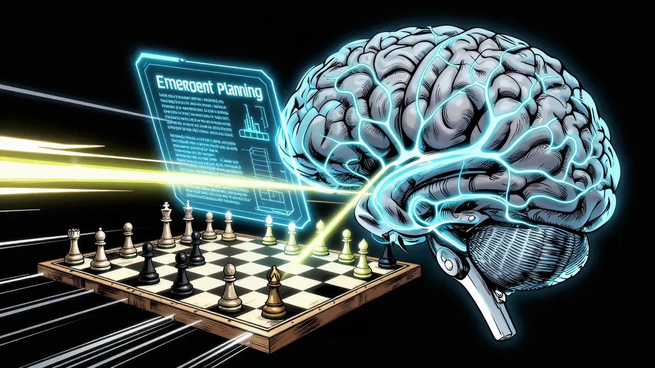 Emergent Planning in LLMs: How AI Models 'Think' Ahead Before Speaking