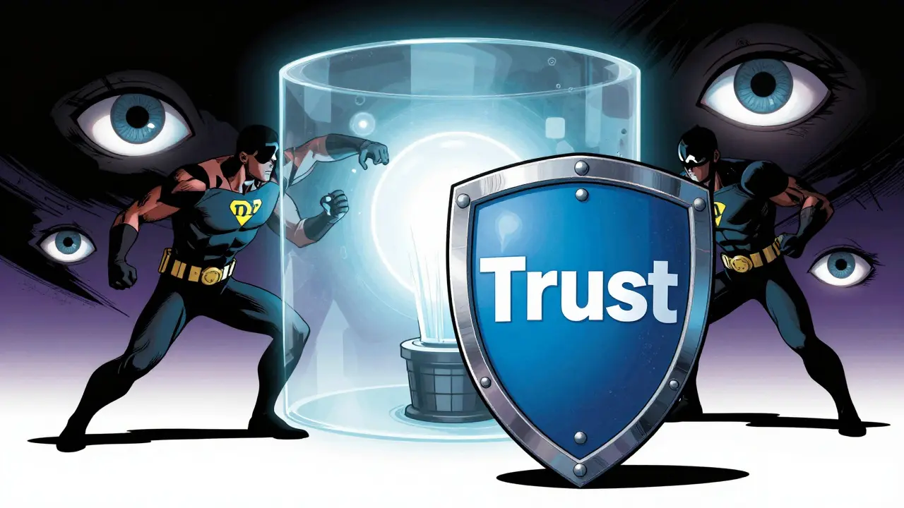 Shield protecting trust against invasive data tracking