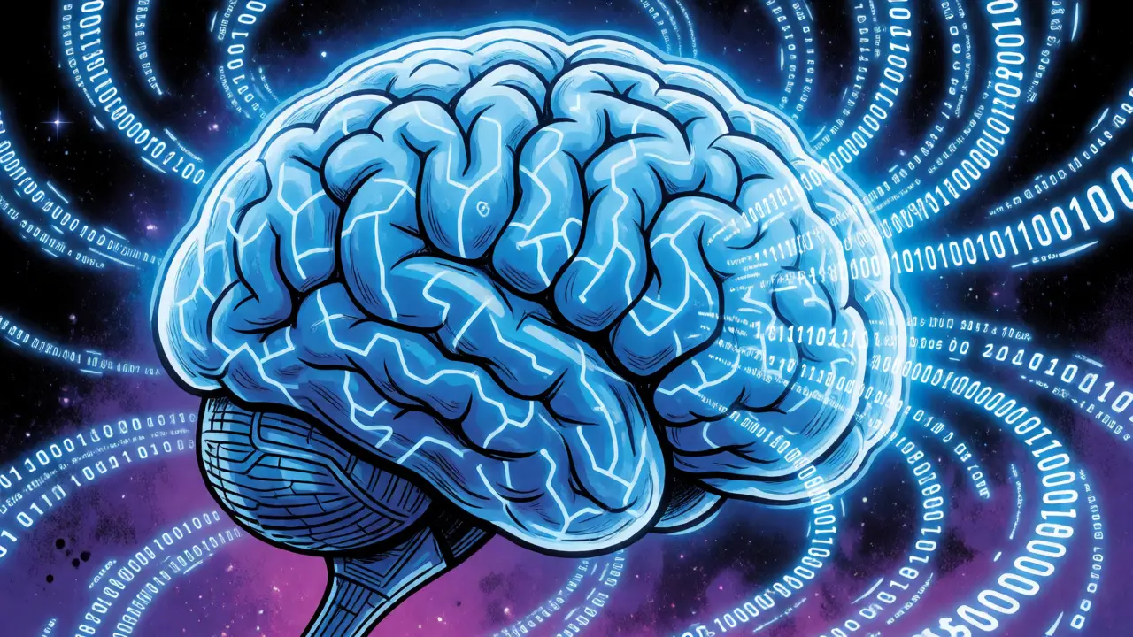 How LLMs Learn Syntax and Semantics via Self-Supervision