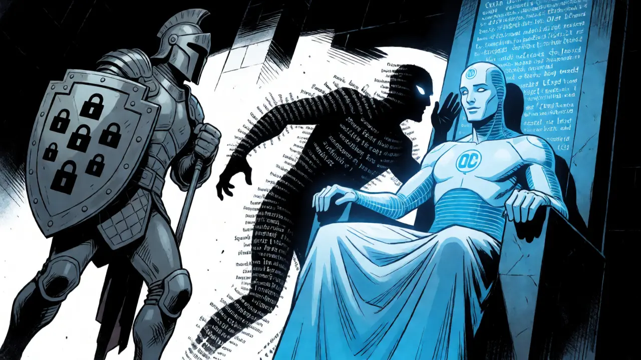 Stealthy prompt injection villain bypassing a firewall guard