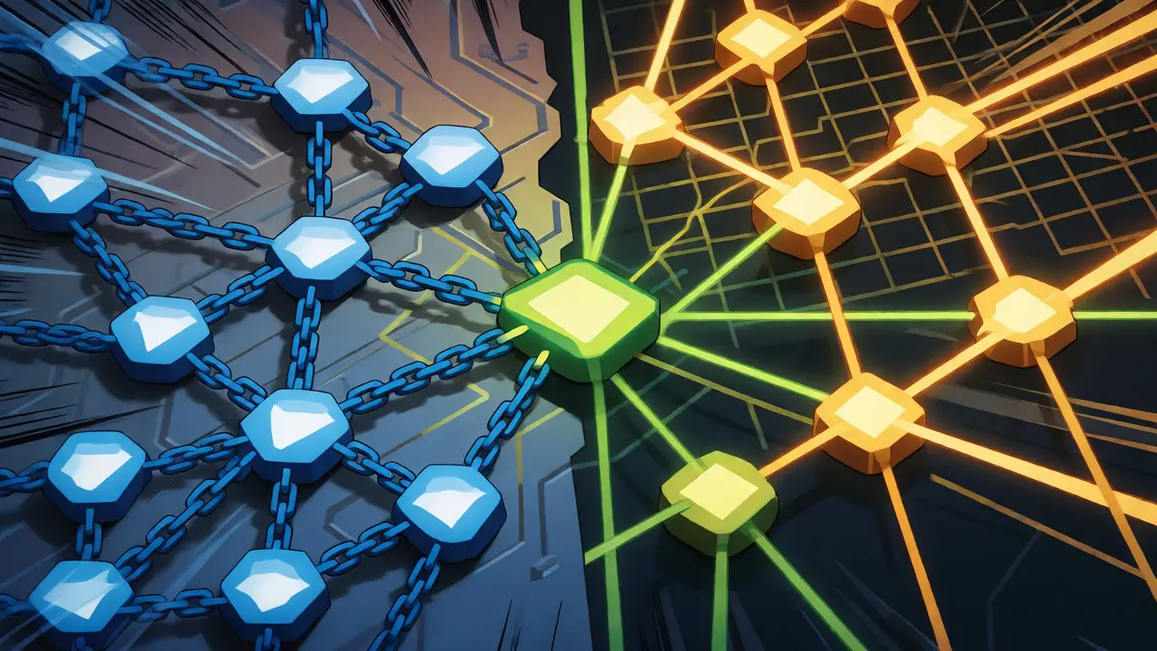 Visualizing local, strided, and global sparse attention patterns with colorful connections.